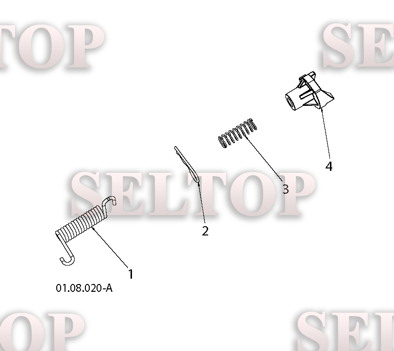 Ручка для Хускварна ST 268EPT (артикул модели 96191005002) (с 2012-07) (схема 4)