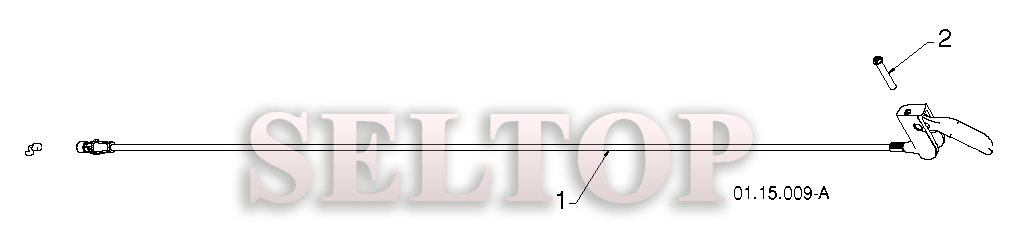 Панель управления, привод разгрузочного желоба для Хускварна ST 268EP (артикул модели 96191003802) (с 2011-05) (схема 4)