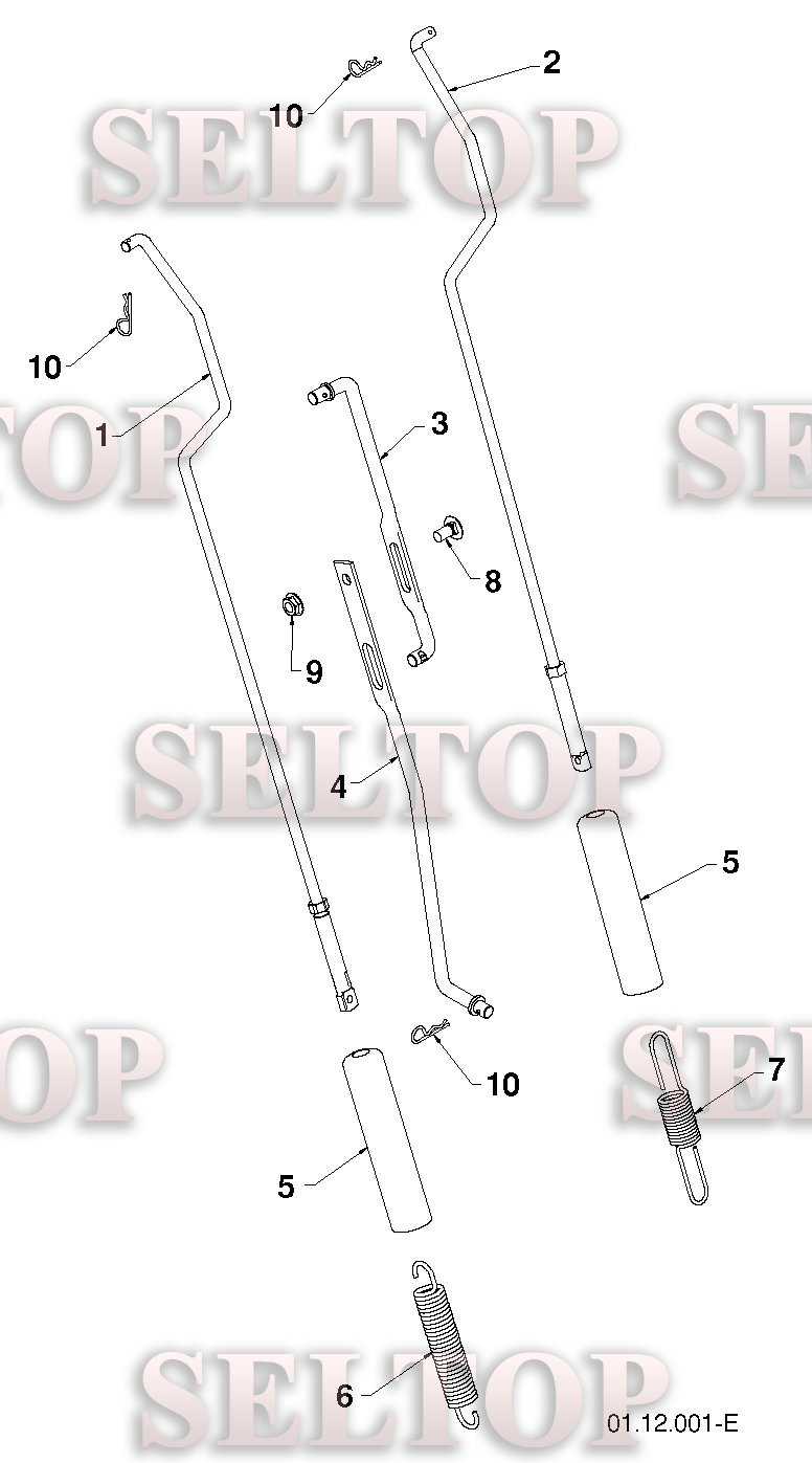 Ручка для Хускварна ST 268EP (артикул модели 96191003802) (с 2011-05) (схема 3)