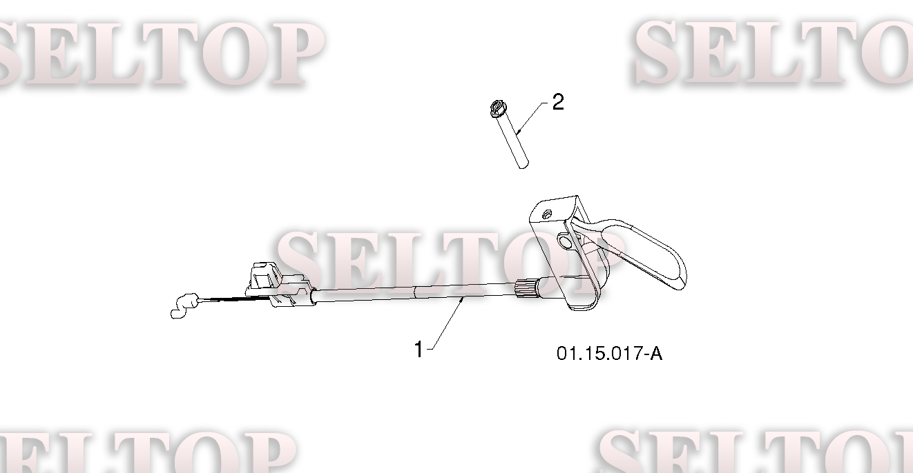 Панель управления, привод разгрузочного желоба для Хускварна ST 268EP (артикул модели 96191003807) (с 2012-10) (схема 4)