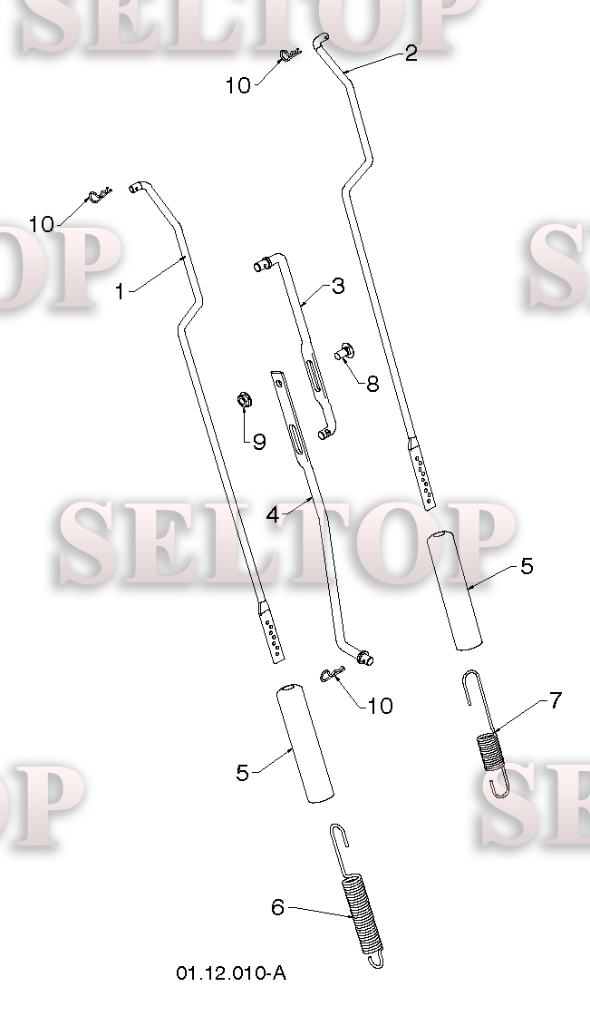 Ручка для Хускварна ST 268EP (артикул модели 96191003808) (с 2013-06) (схема 3)