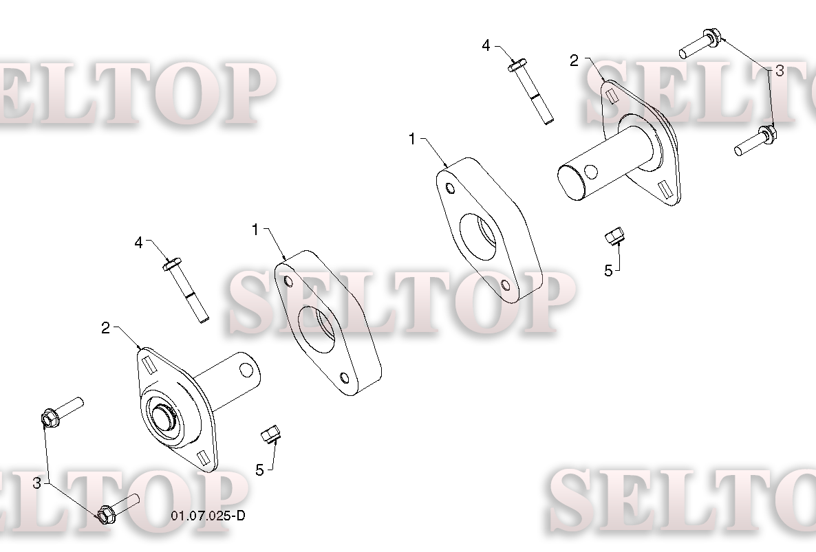 Крыльчатка, редуктор для Хускварна ST 268EP (артикул модели 96191003813) (с 2014-07) (схема 3)