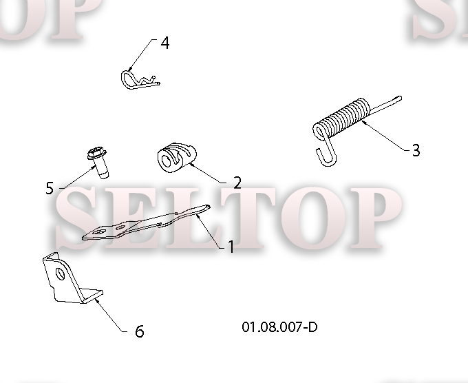 Ручка для Хускварна ST 276EPT (артикул модели 96191005101) (с 2012-07) (схема 1)