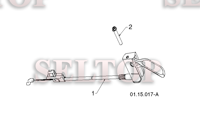 Ручка для Хускварна ST 276EPT (артикул модели 96191005103) (с 2013-07) (схема 4)