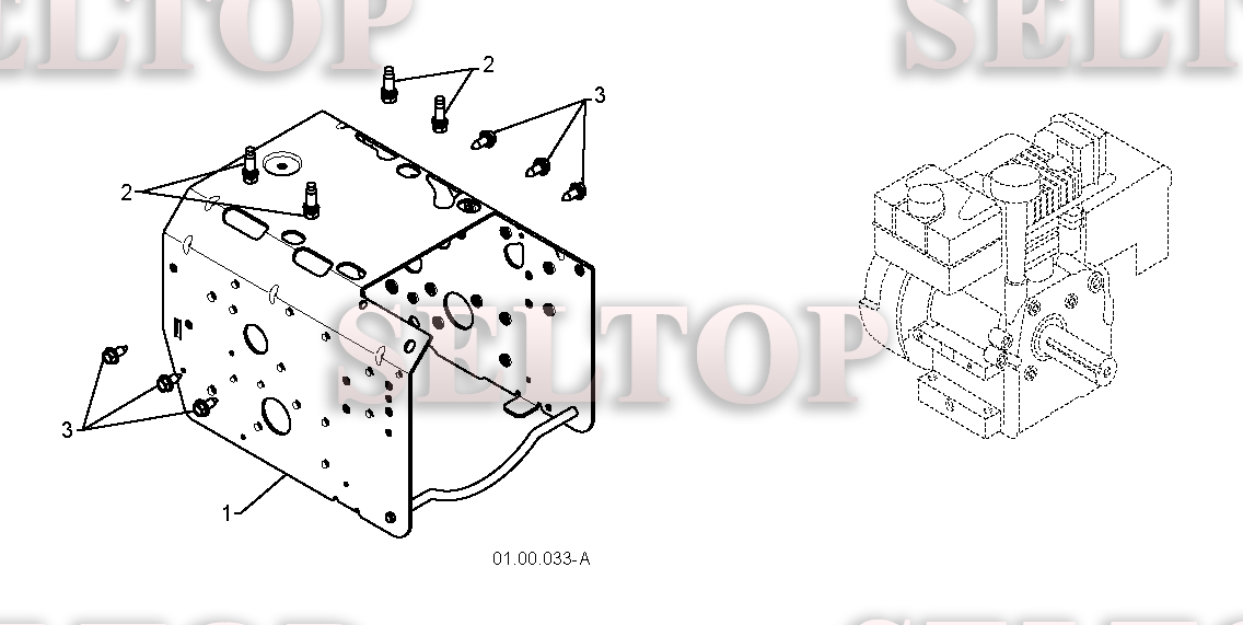 Шасси, двигатель, шкивы, ремни для Хускварна ST 276EP (артикул модели 96191003200) (с 2009-08) (схема 1)