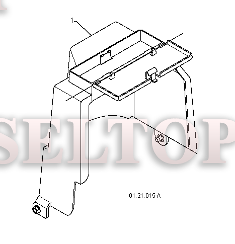 Шасси, двигатель, шкивы, ремни для Хускварна ST 276EP (артикул модели 96191003200) (с 2009-08) (схема 3)