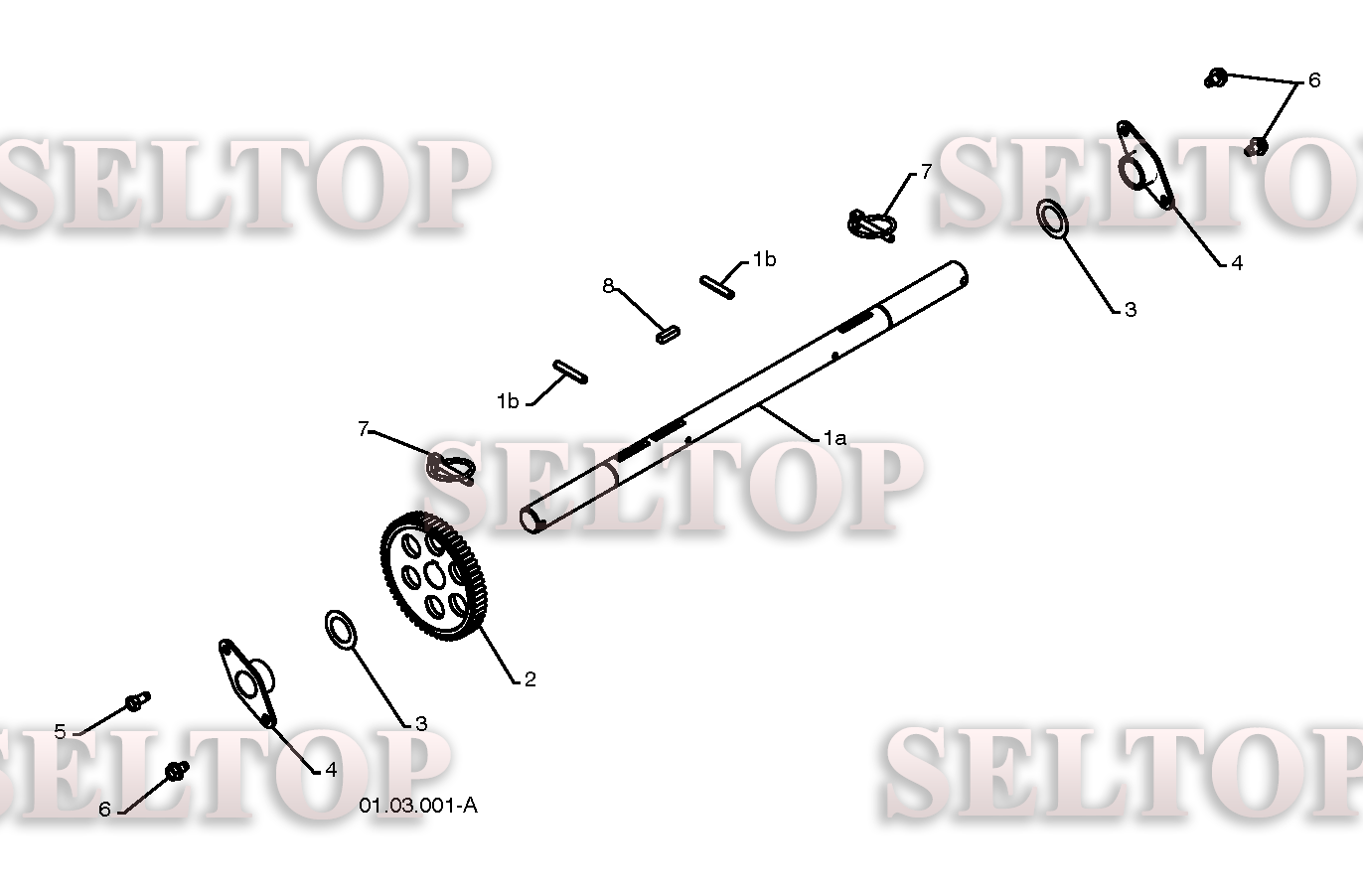 Привод для Хускварна ST 276EP (артикул модели 96191003900) (с 2010-06) (схема 2)