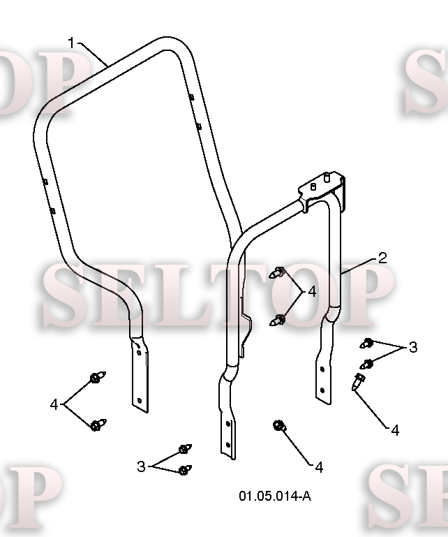 Ручка для Хускварна ST 276EP (артикул модели 96191003900) (с 2010-06) (схема 5)