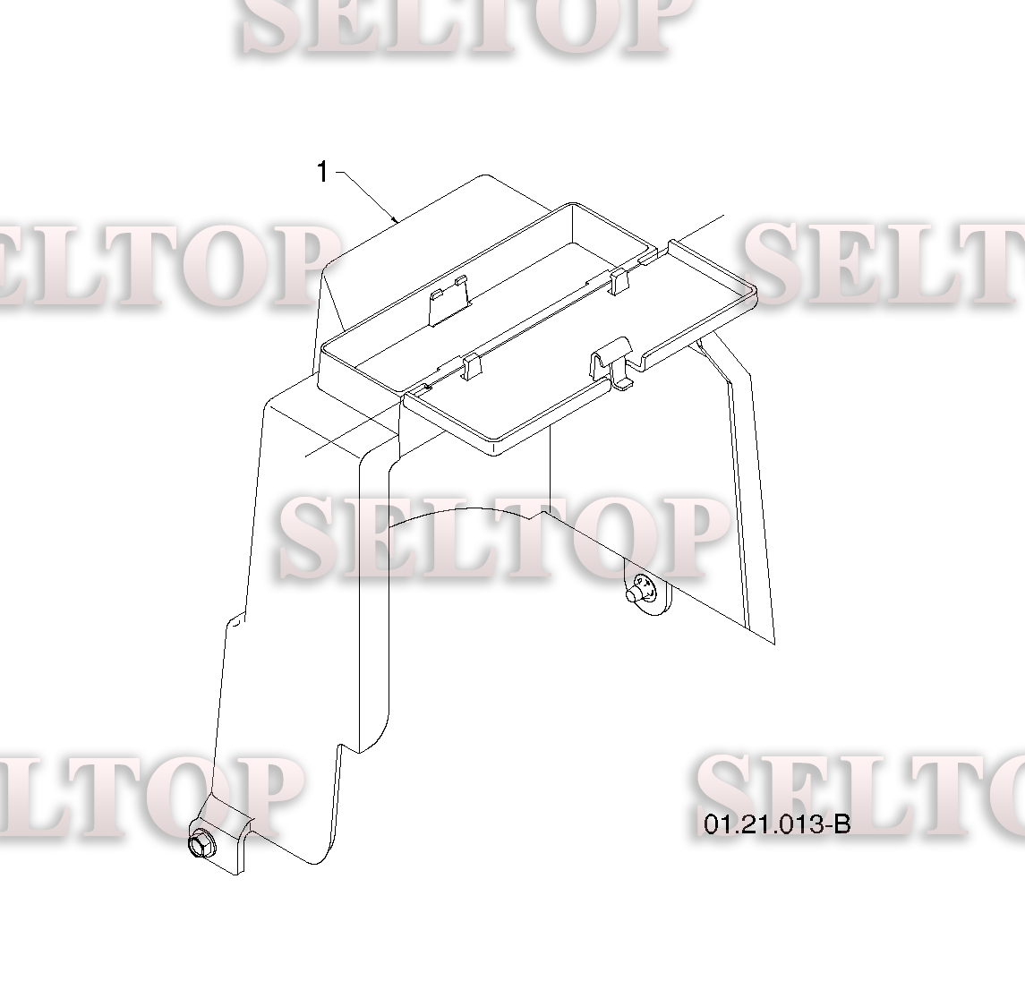 Шасси, двигатель, шкивы, ремни для Хускварна ST 276EP (артикул модели 96191003902) (с 2011-05) (схема 3)