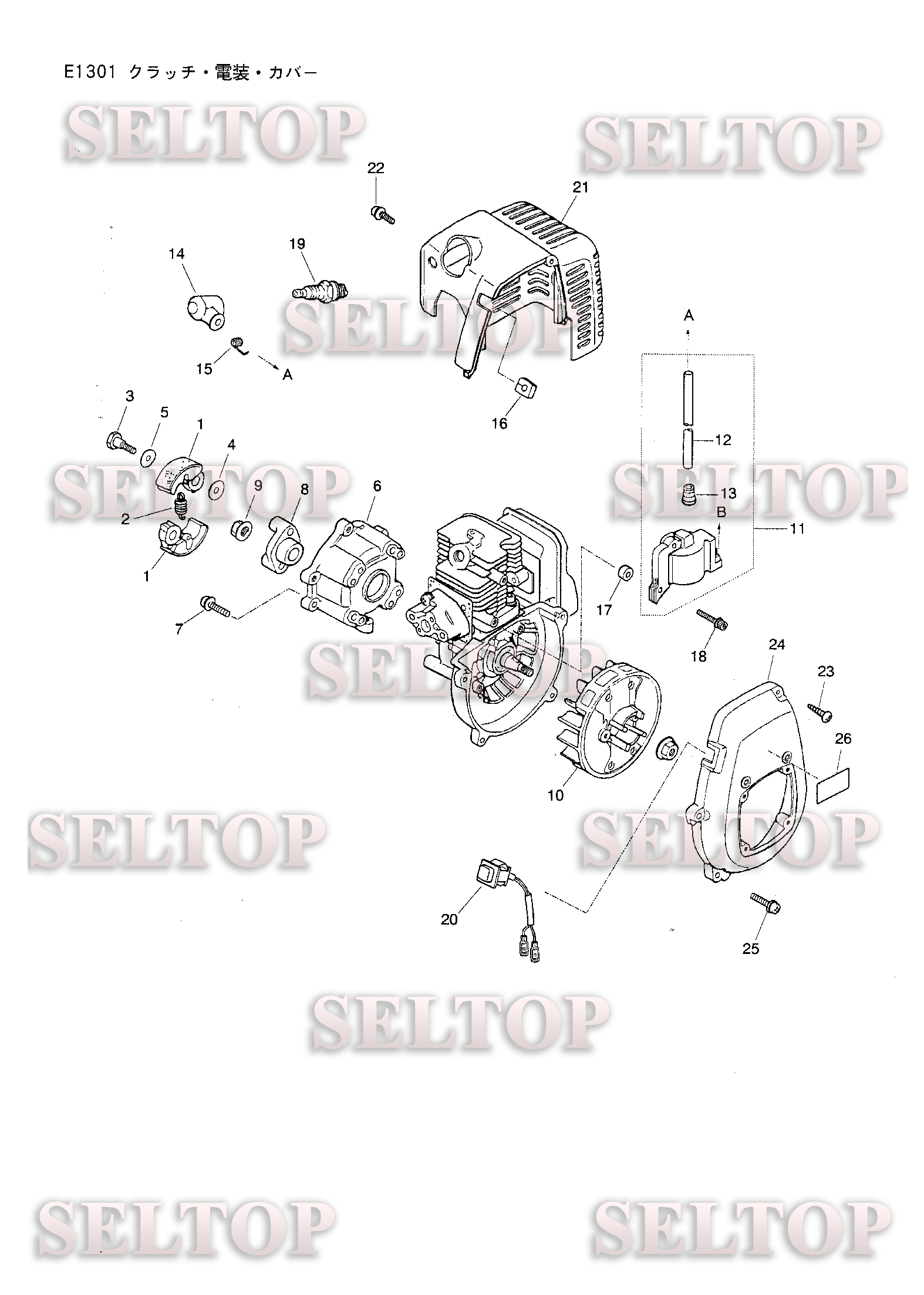 Ручка для Хускварна ST 276EP (артикул модели 96191003903) (с 2011-07) (схема 2)
