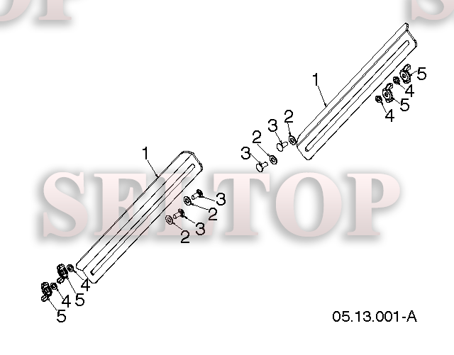 Крыльчатка, редуктор для Хускварна ST 324P (артикул модели 96191008200) (с 2014-06) (схема 4)
