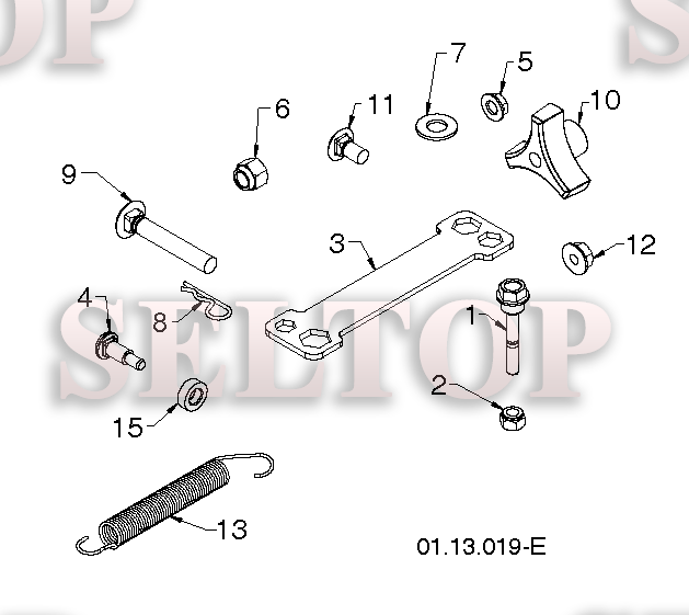 Аксессуары для Хускварна ST 324P (артикул модели 96191008202) (с 2016-04) (схема 1)