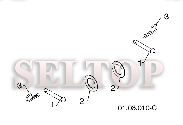 Привод для Хускварна ST 327P (артикул модели 96191008303) (с 2017-05) (схема 1)