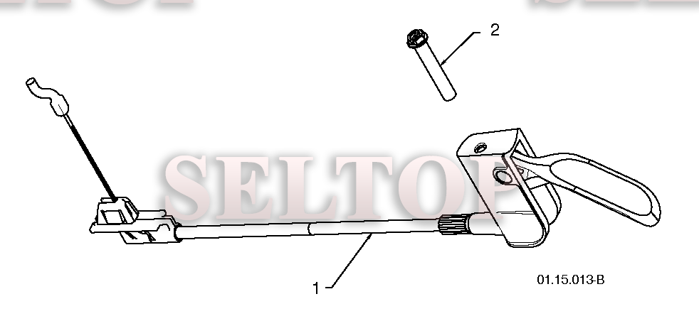 Панель управления, привод разгрузочного желоба для Хускварна ST 327P (артикул модели 96193009201) (с 2014-05) (схема 4)