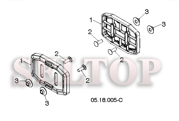 Аксессуары для Хускварна ST 327T (артикул модели 96191008400) (с 2014-05) (схема 3)