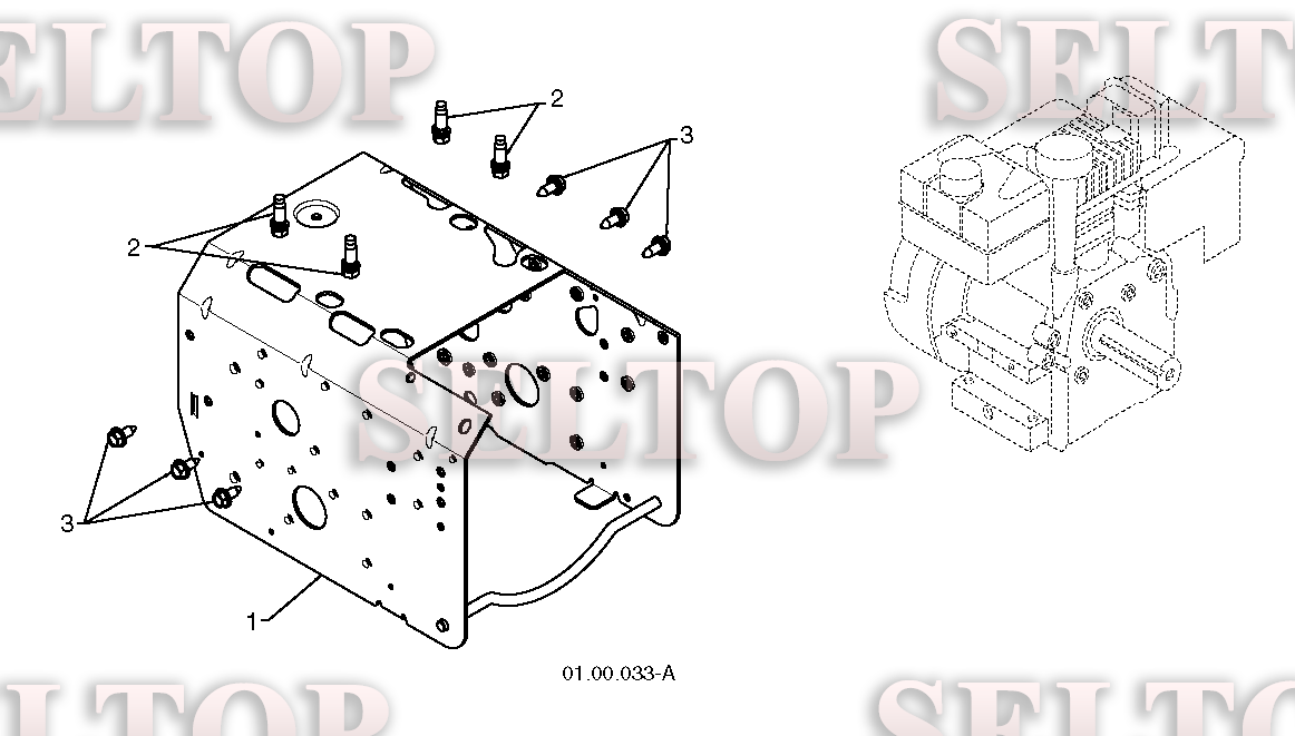 Шасси, двигатель, шкивы, ремни для Хускварна ST 327T (артикул модели 96191008401) (с 2015-06)