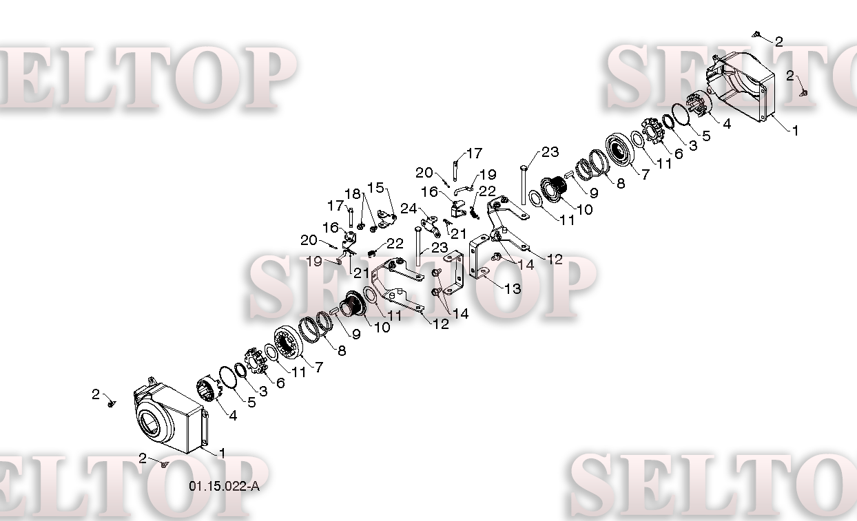 Колеса для Хускварна ST 330T (артикул модели 96193009501) (с 2014-06) (схема 3)