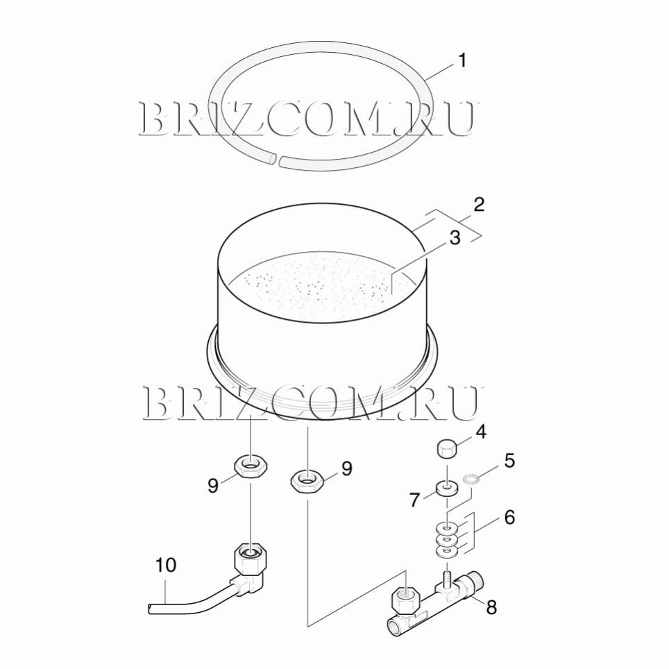 Основание горелки (0.131-665.0)