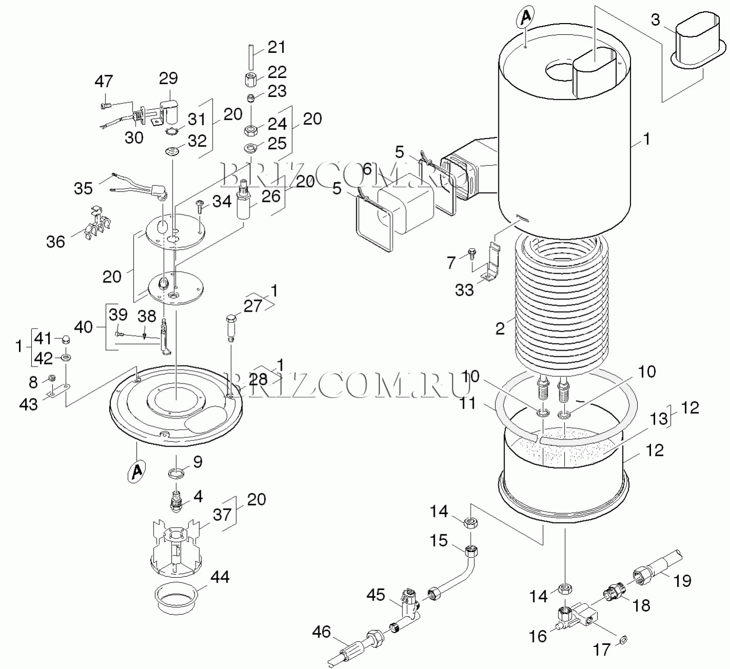 Проточный нагреватель (0.208-099.0)