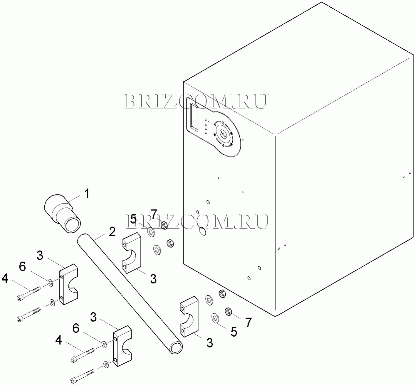 МК держатель пики HDS-C (0.208-582.0)
