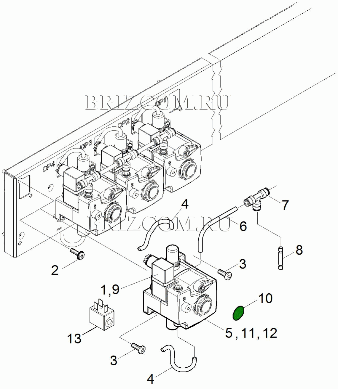 МК единица дозировки 4 optional (0.209-866.0)
