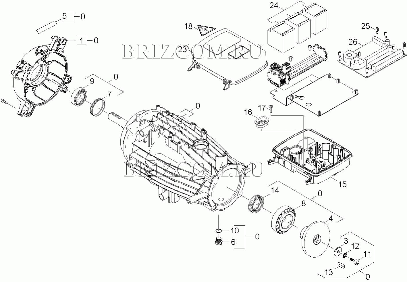 Мотор SB-MB 608 (0.209-855.0)