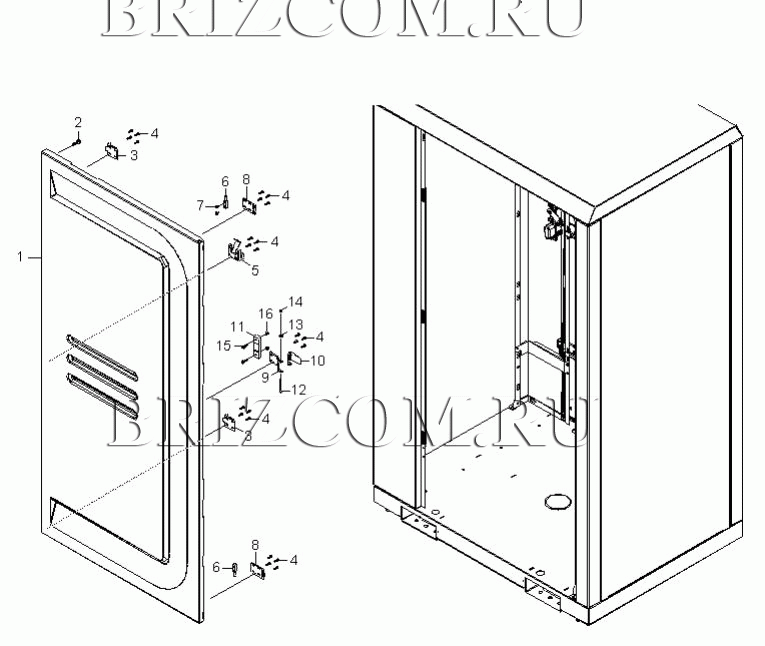 Дверь слева (0.210-826.0)