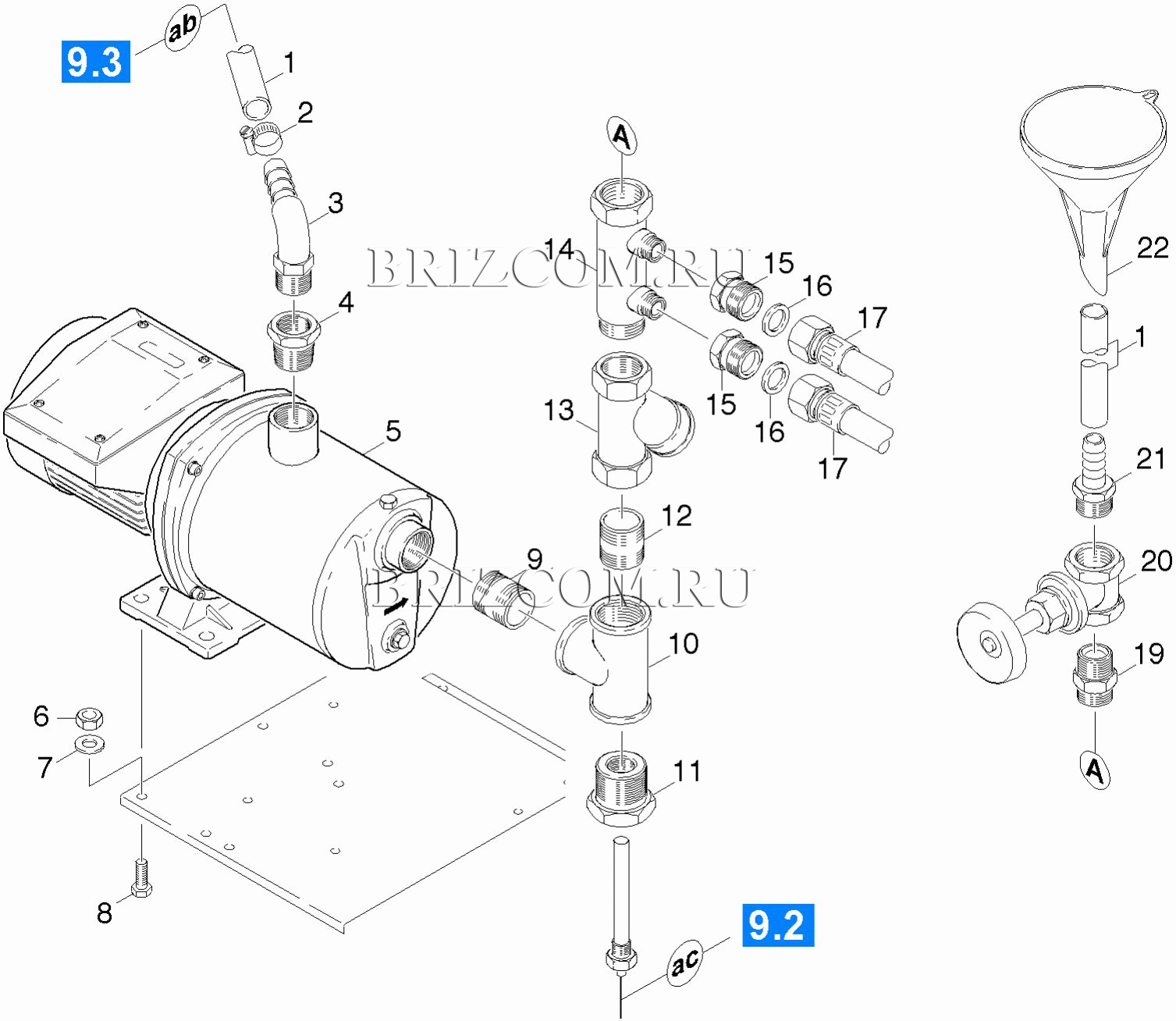 Центробежный насос (0.208-464.0)