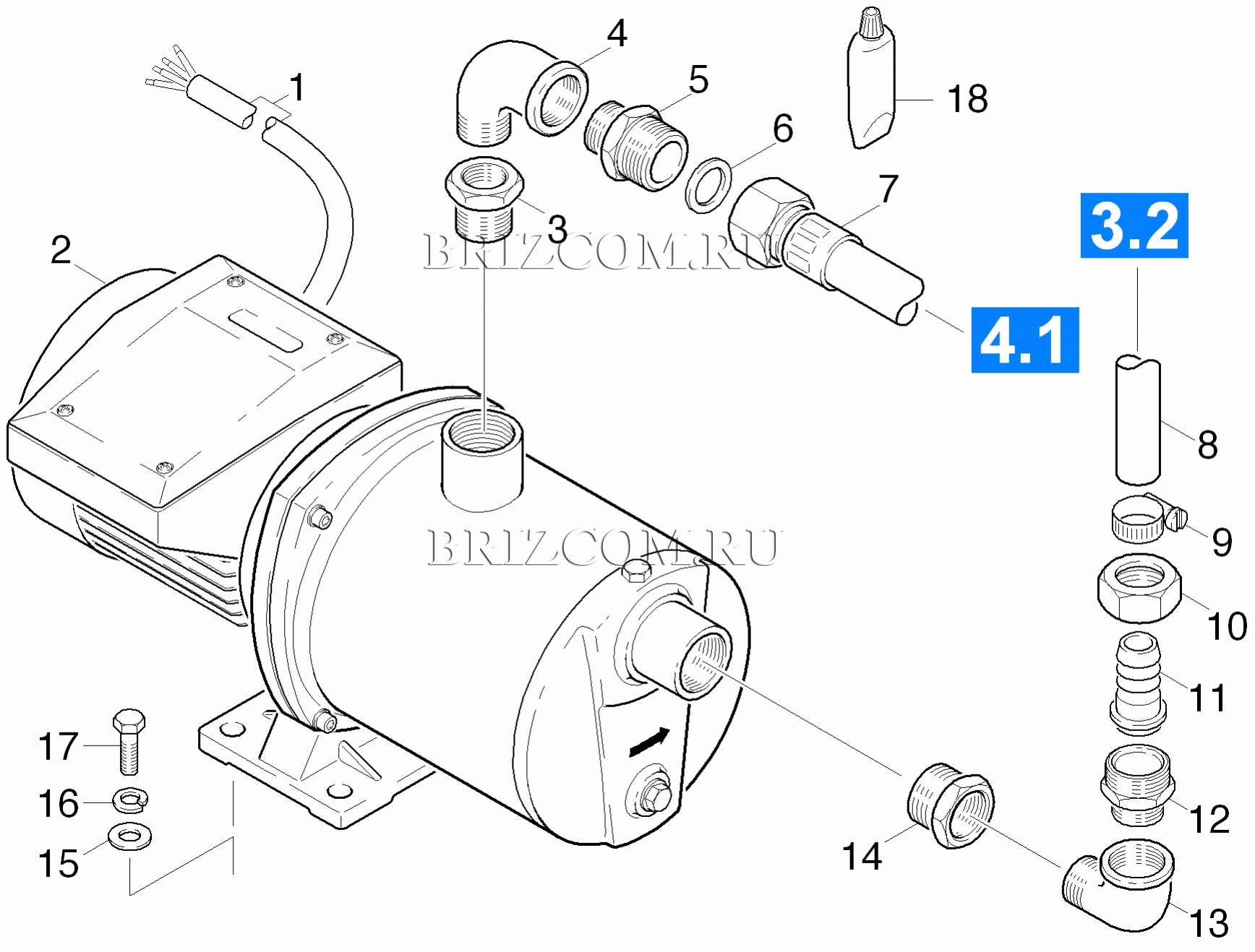 Циркуляционный насос (0.208-475.0)