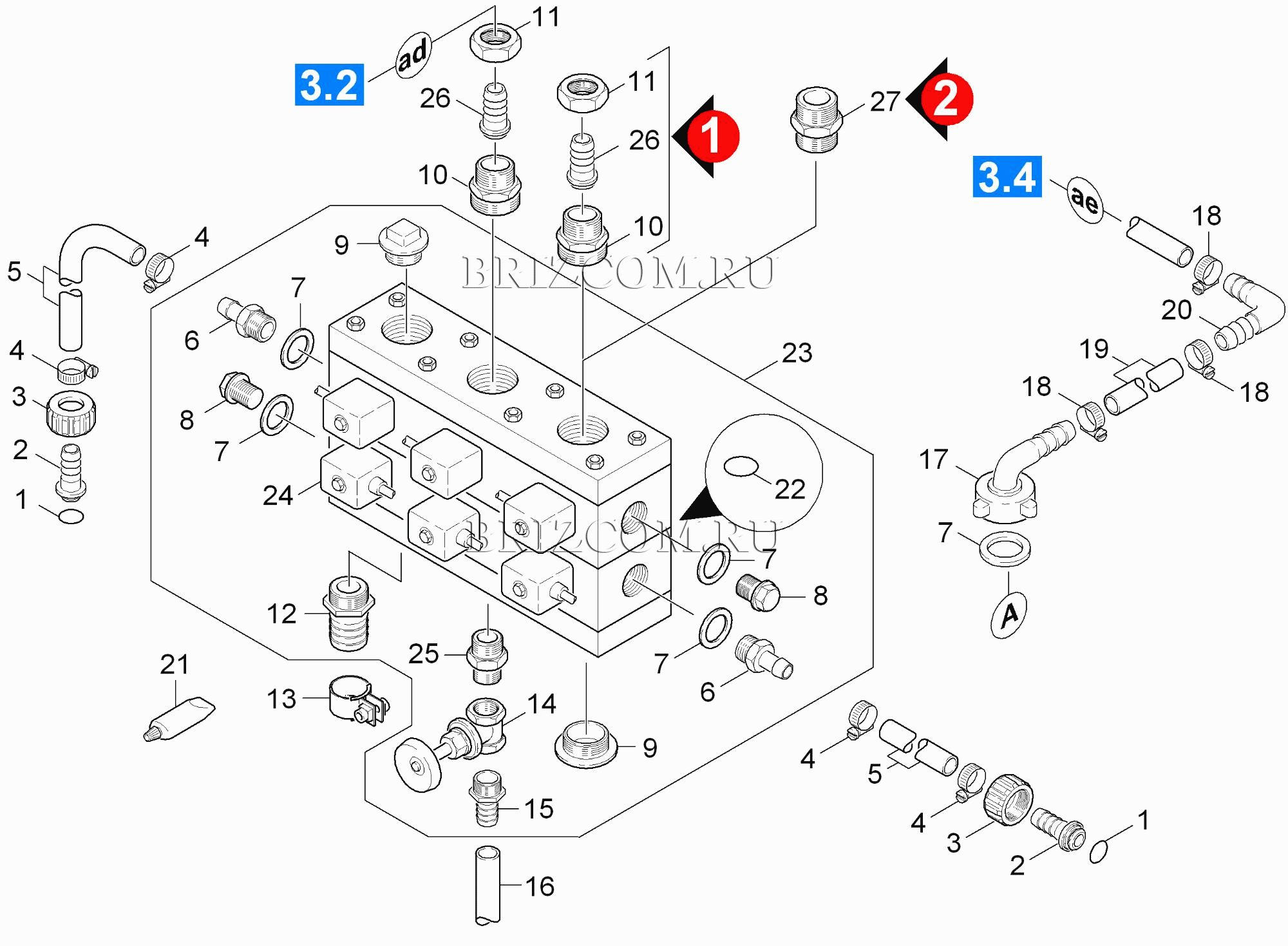 Водораспределитель (0.209-179.0)