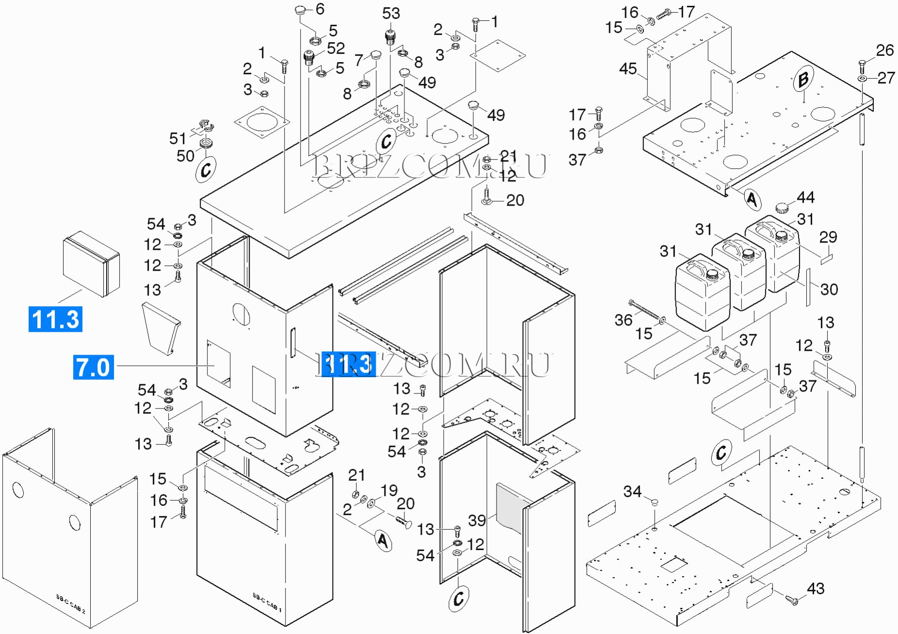Базовая модель детали (0.209-151.0)