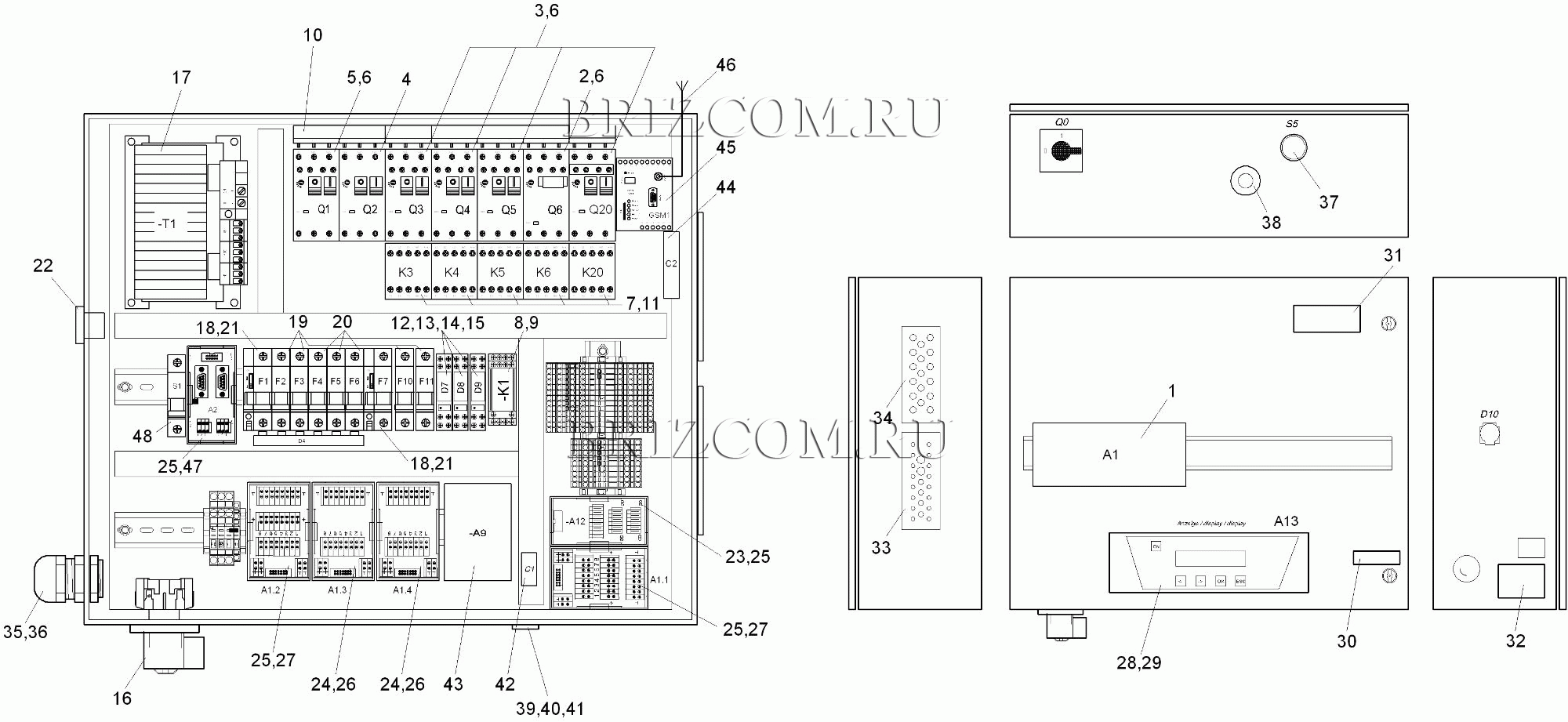Электроприборный шкаф (0.209-181.0)