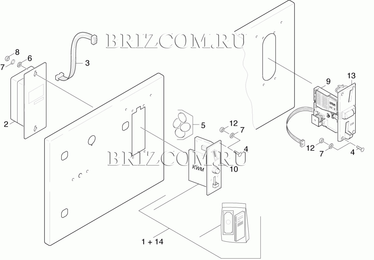Монетный контрольник электрический (0.172-632.0)