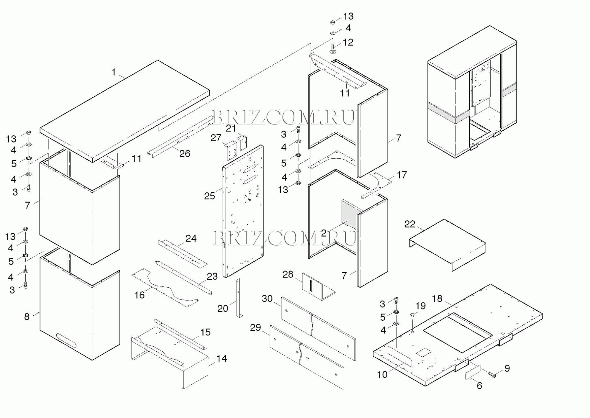 Полый корпус (0.173-861.0)