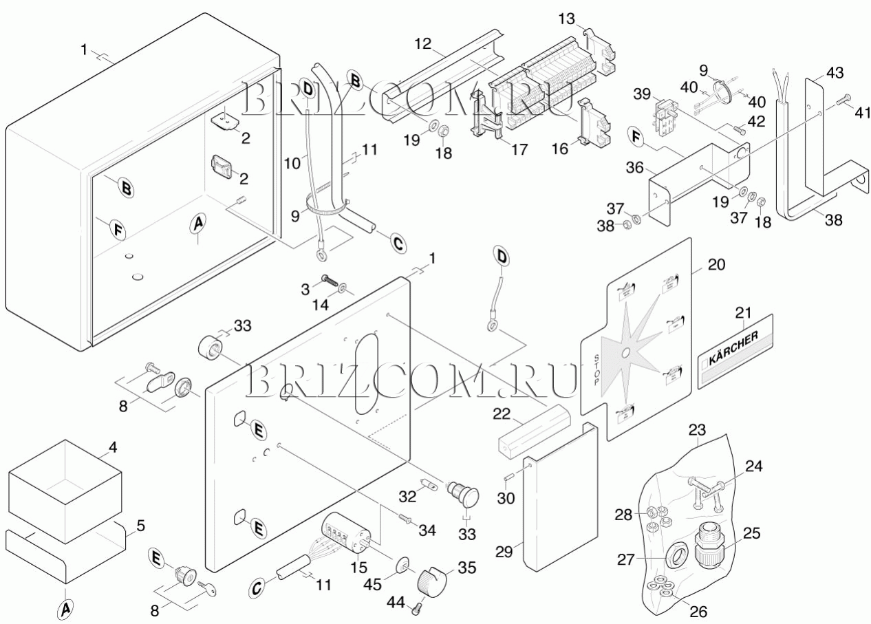 Шкаф дистанционное управление (0.172-631.0)