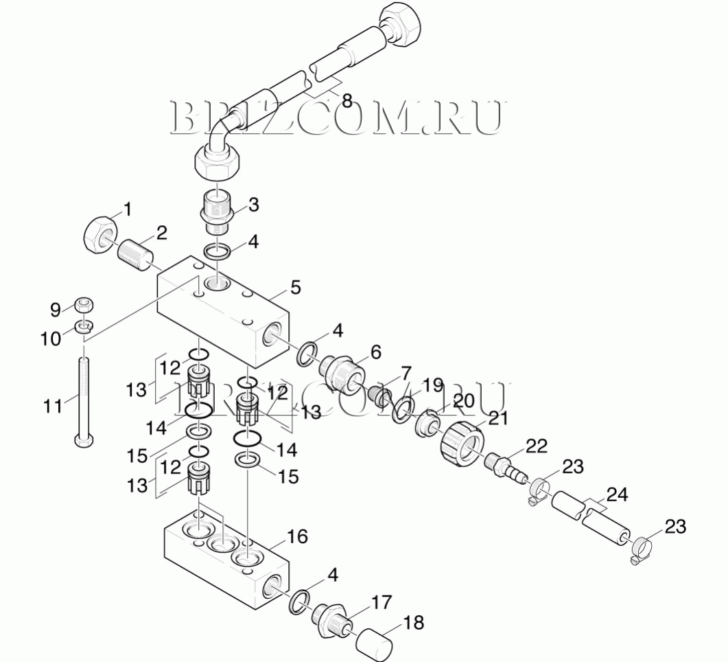 Узловая деталь 2WZ (0.172-708.0)
