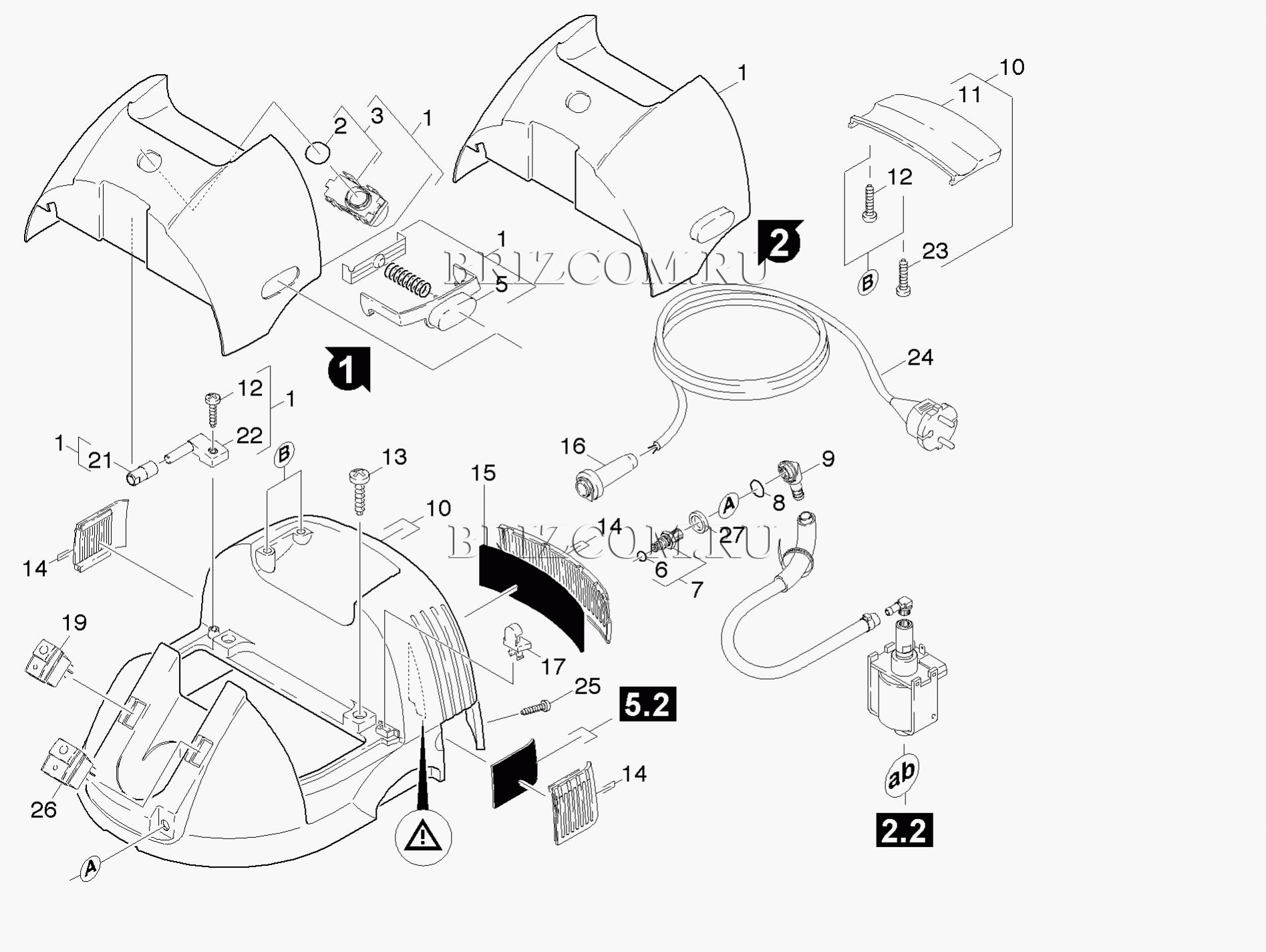 Крышка детали (0.162-371.0)