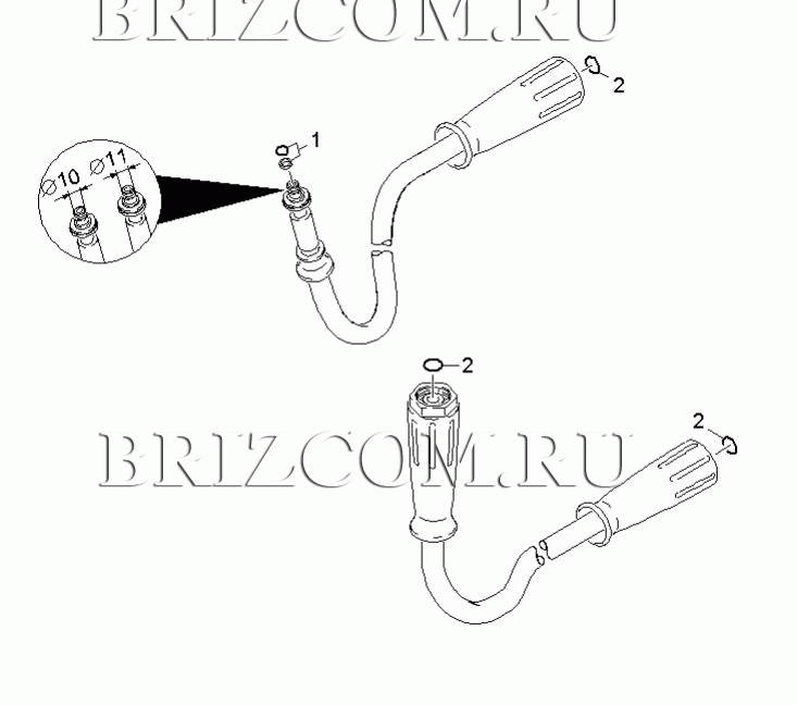 Шланги высокого давления (0.110-022.0)