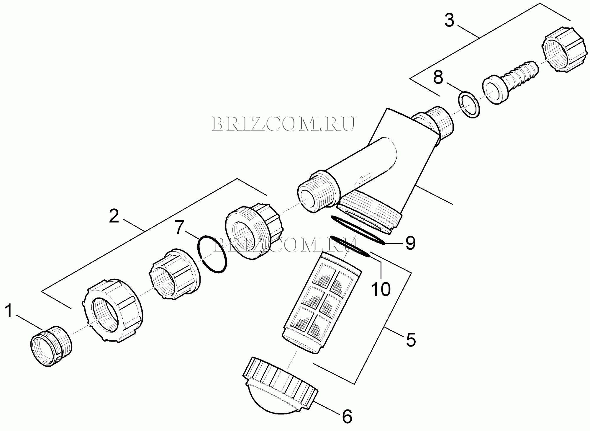 Водопроводный фильтр (0.209-720.0)
