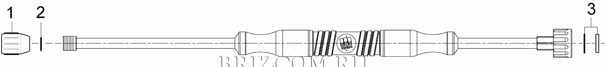 Струйная трубка гибкий (0.209-721.0)