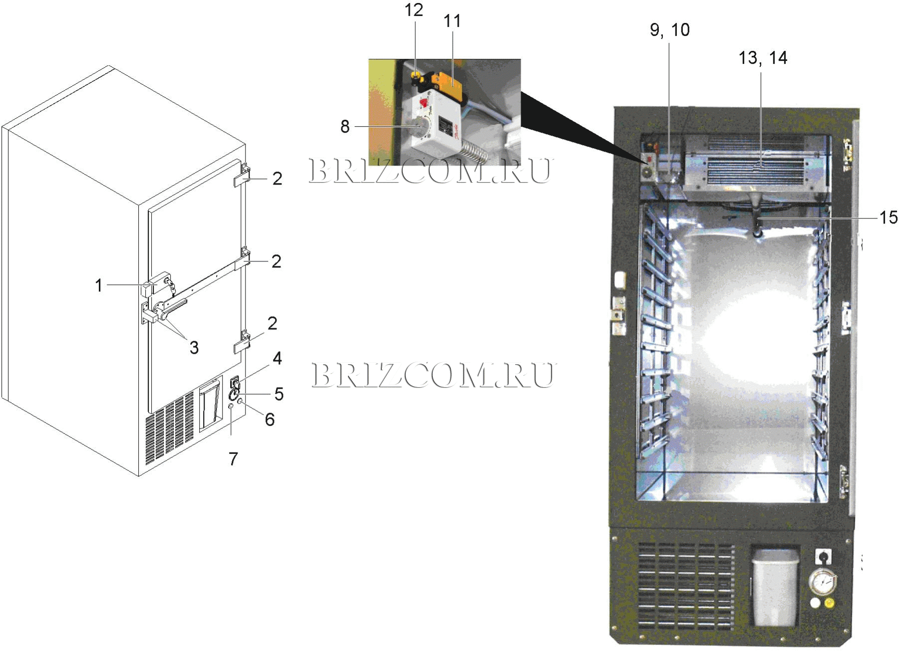 Охлаждающий модуль блок 1 (0.114-416.0)