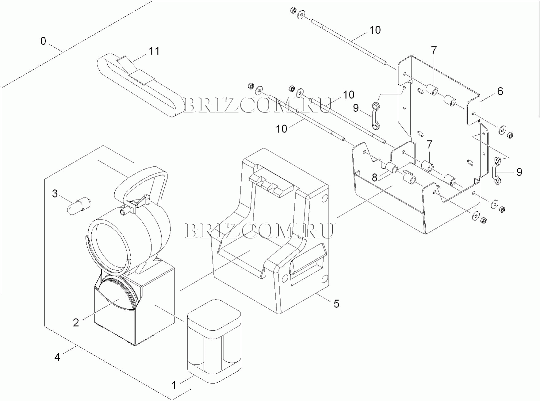 Зажим сигнал опасности (0.110-581.0)