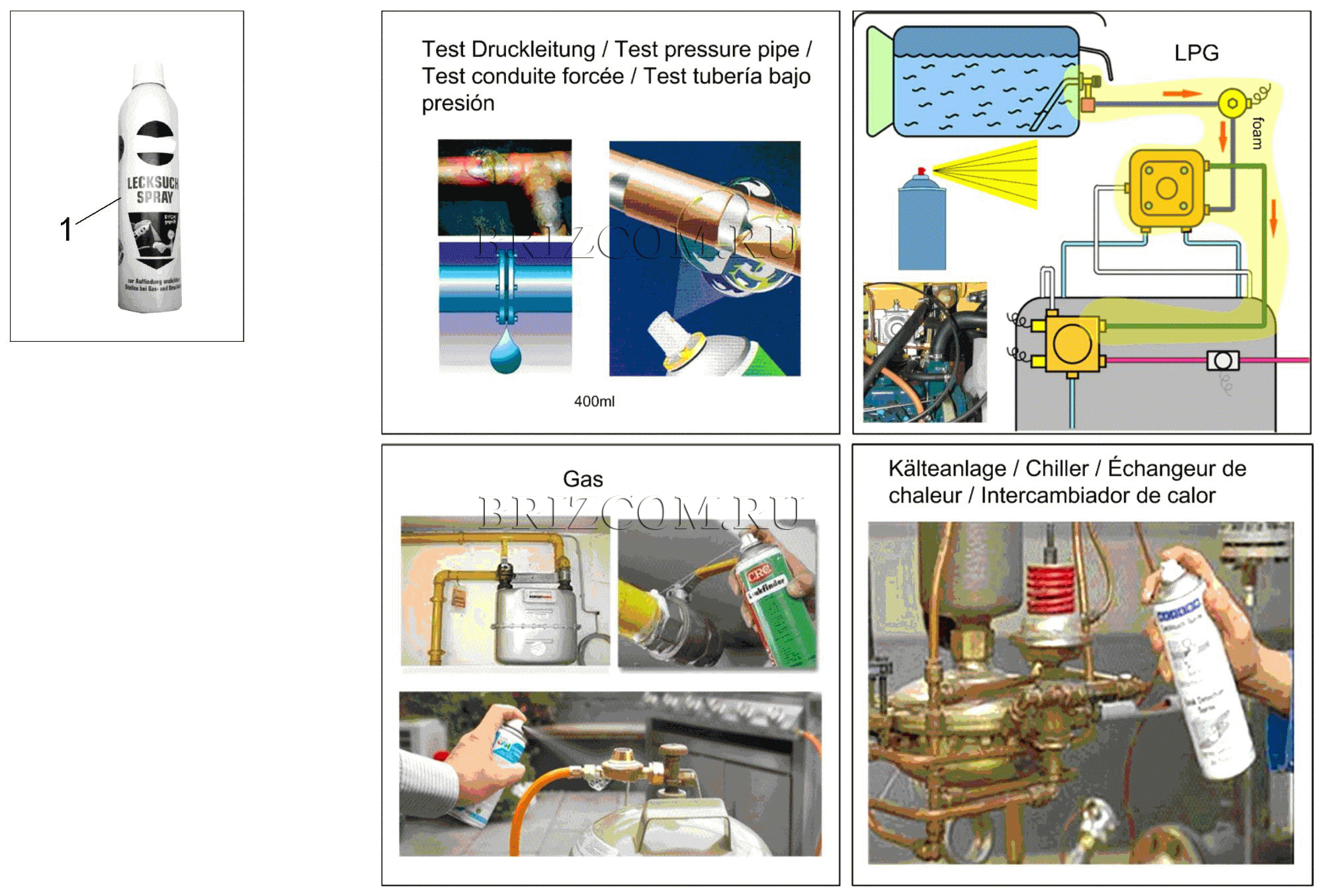 Инструмент утечка испытательное устройст (0.120-103.0)