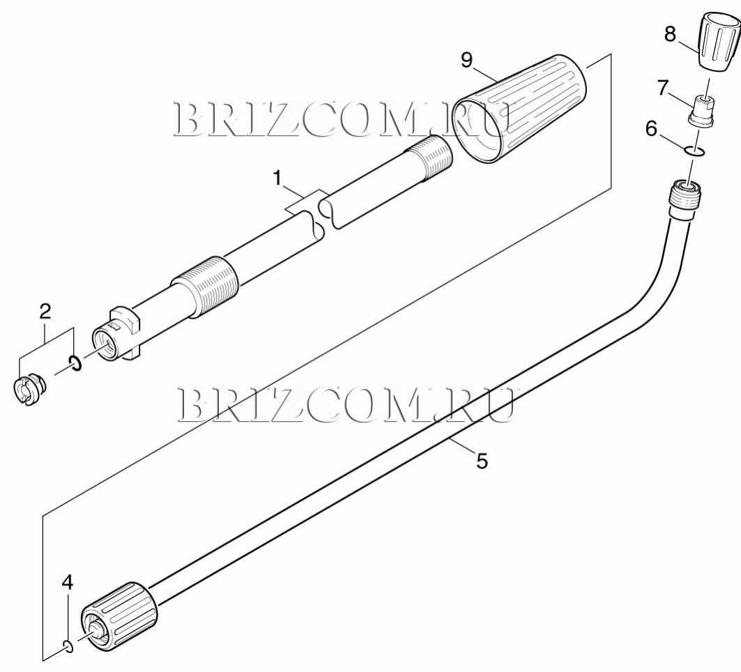 Струйная трубка для пола (0.196-377.0)