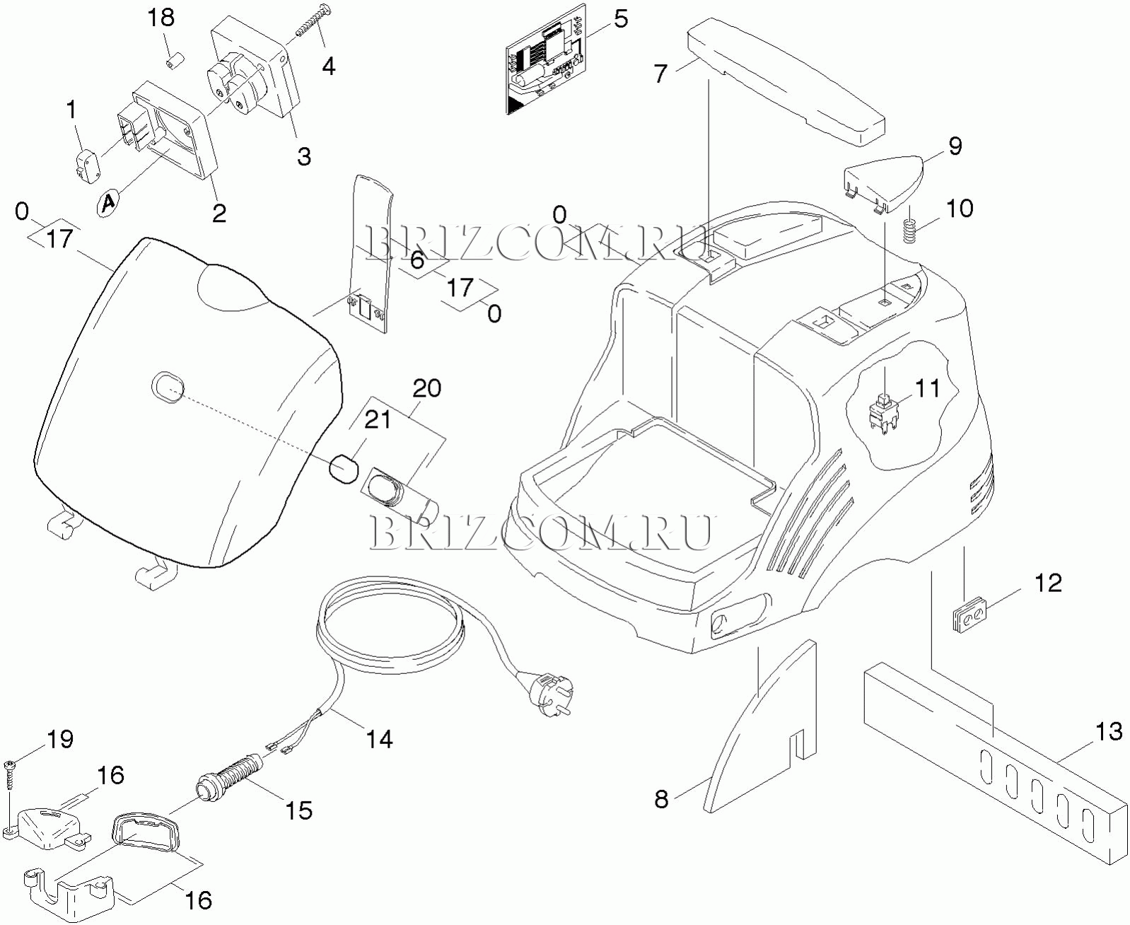 Верхняя часть (0.163-286.0)