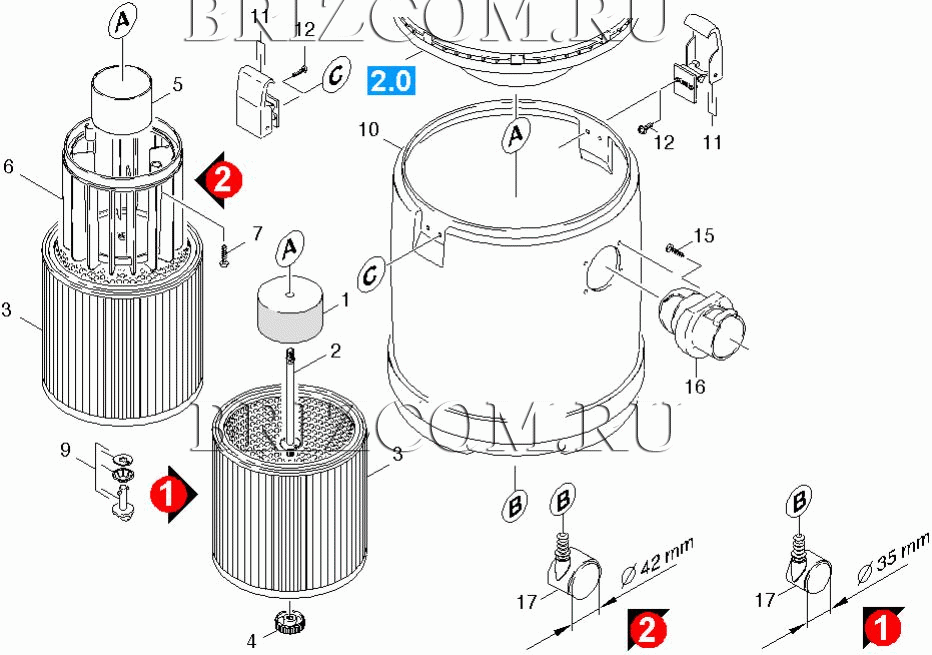 Прибор детали (0.162-952.0)