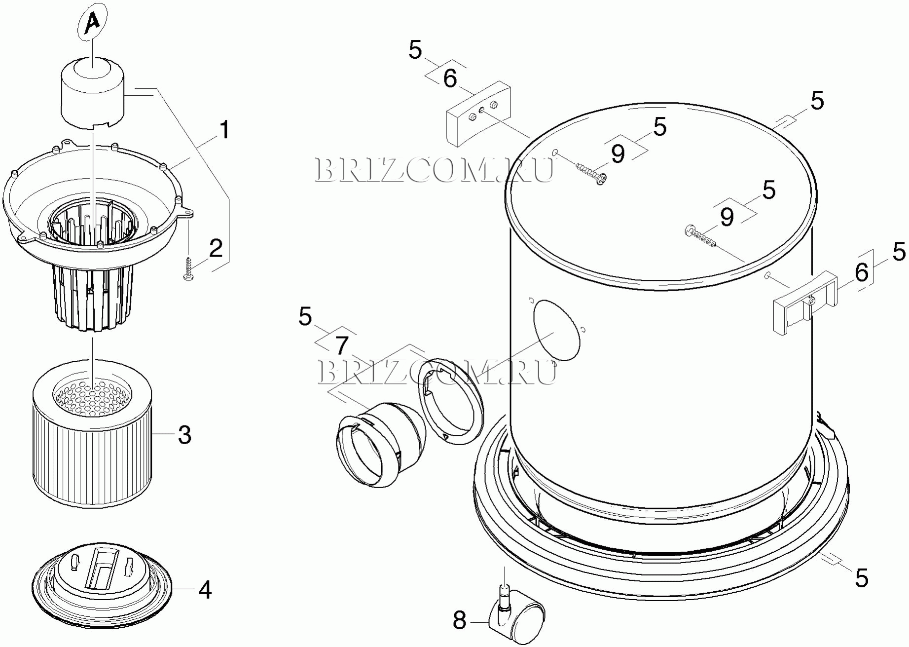 Всасывающая турбина (0.165-848.0)