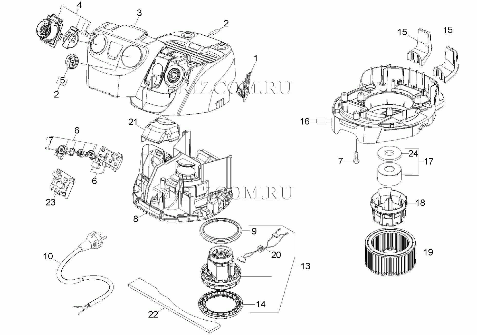 Прибор детали (0.165-731.0)