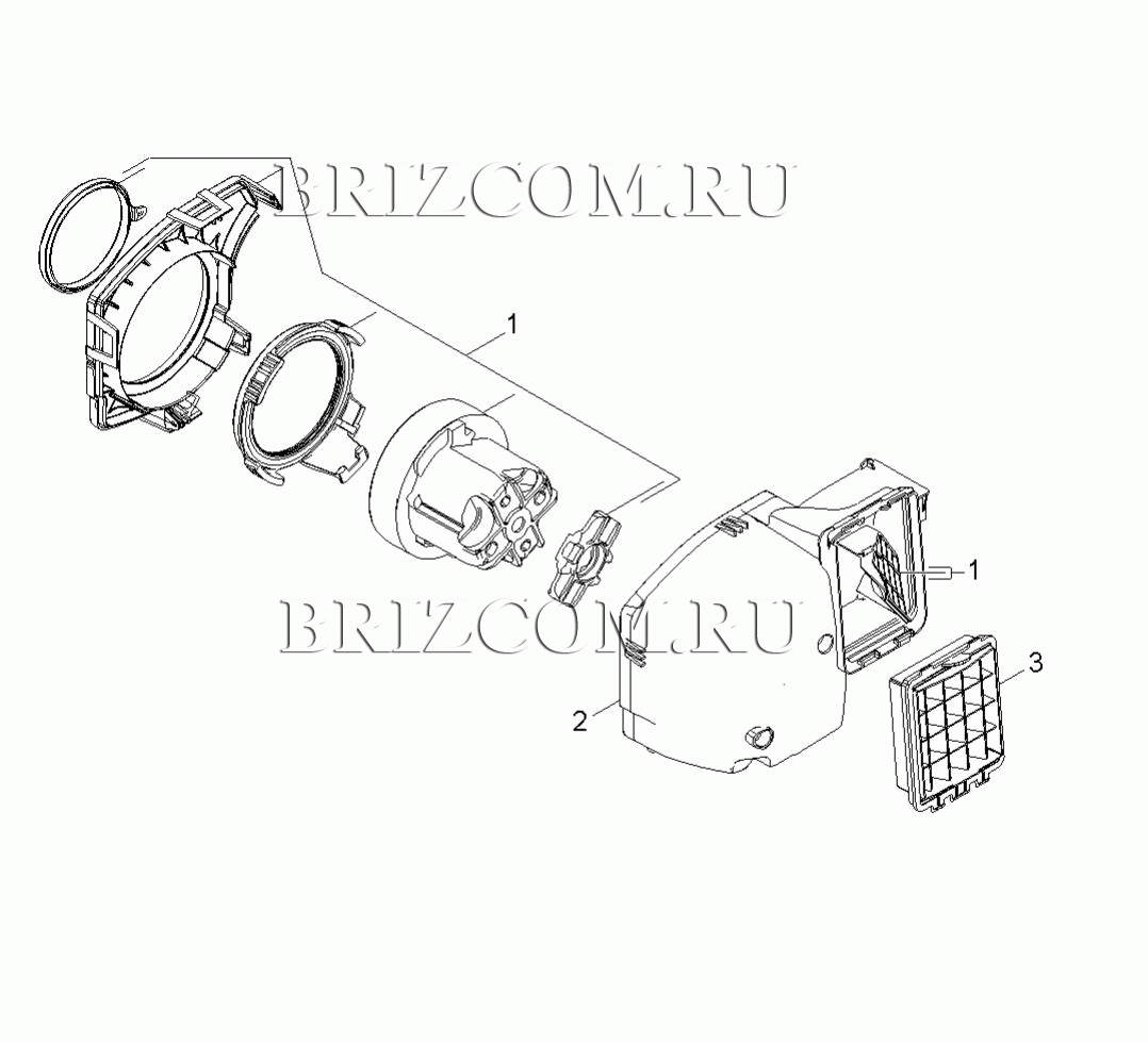 Двигатель воздуходувки (0.165-386.0)