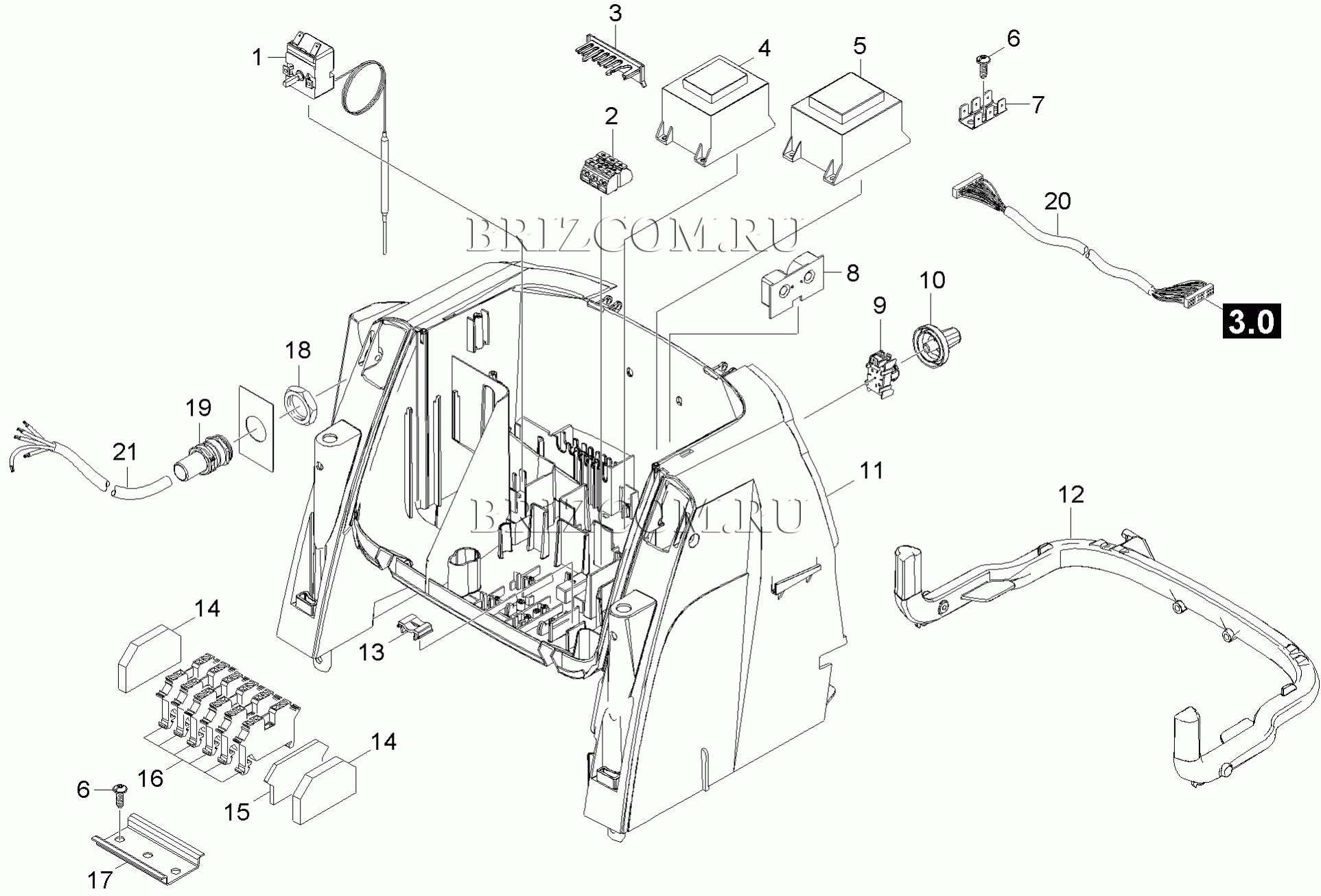 Электроприборный шкаф (0.113-435.0)